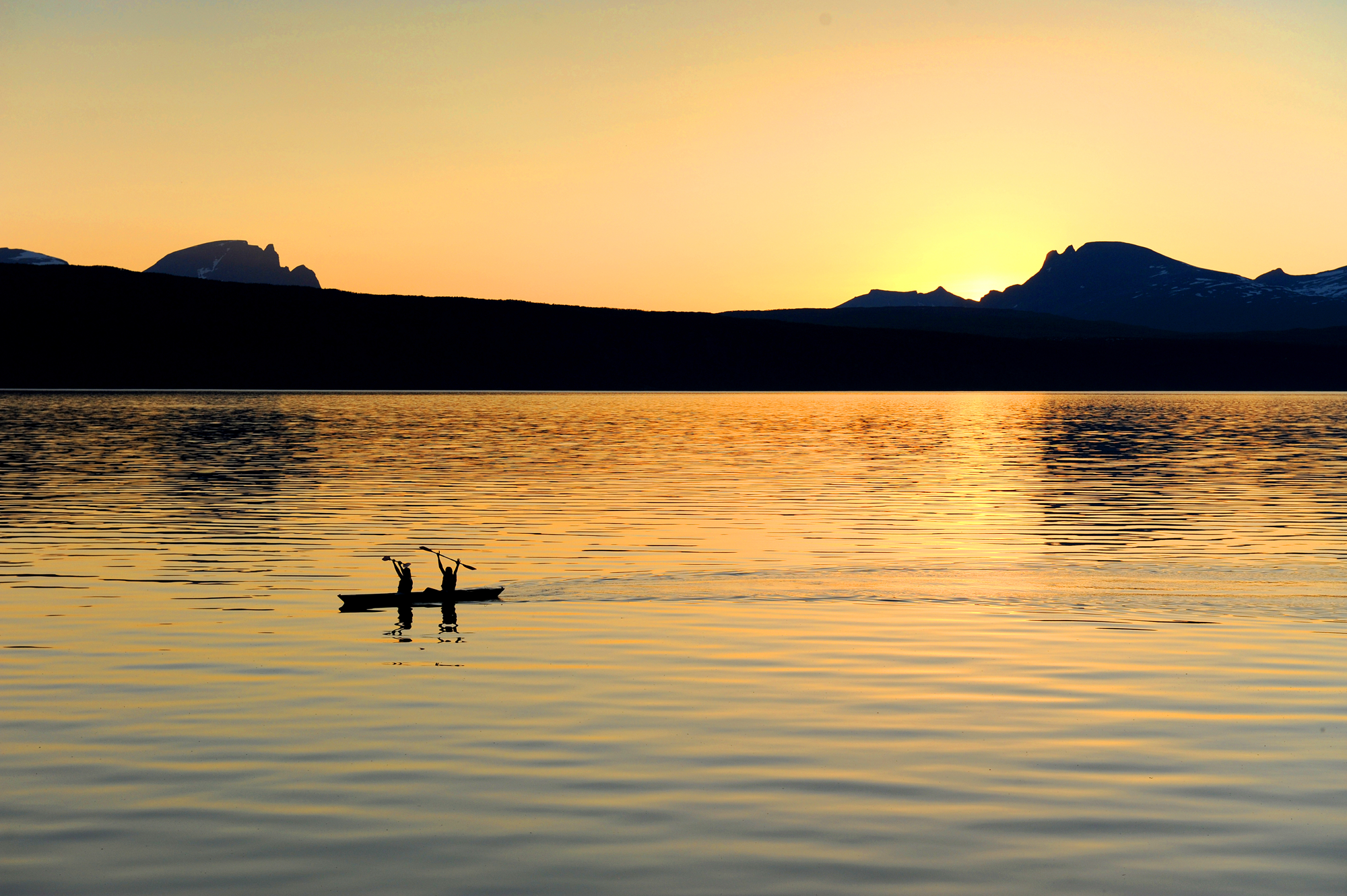 Midnight sun