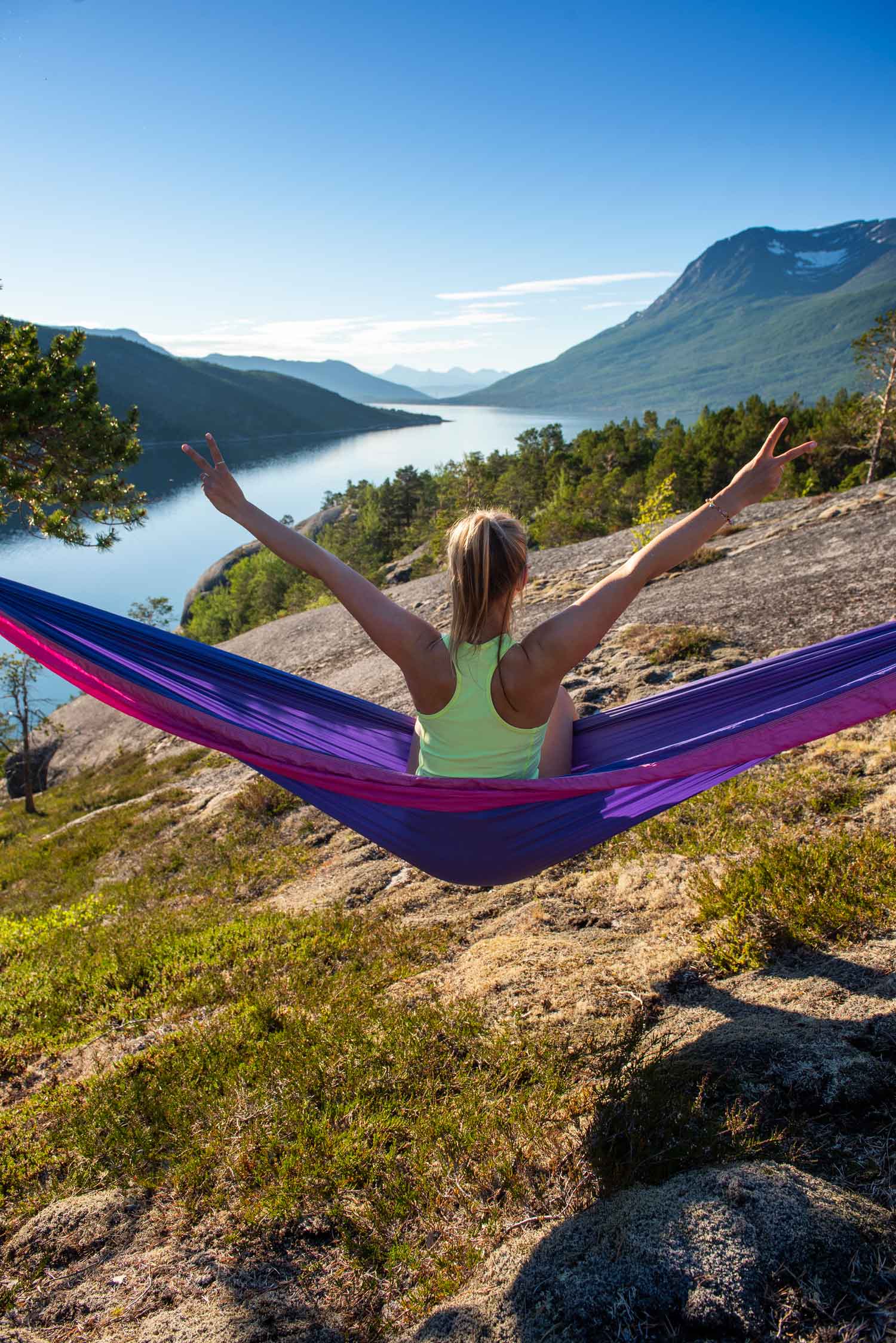 Hammocking in Northern Norway Visit Narvik