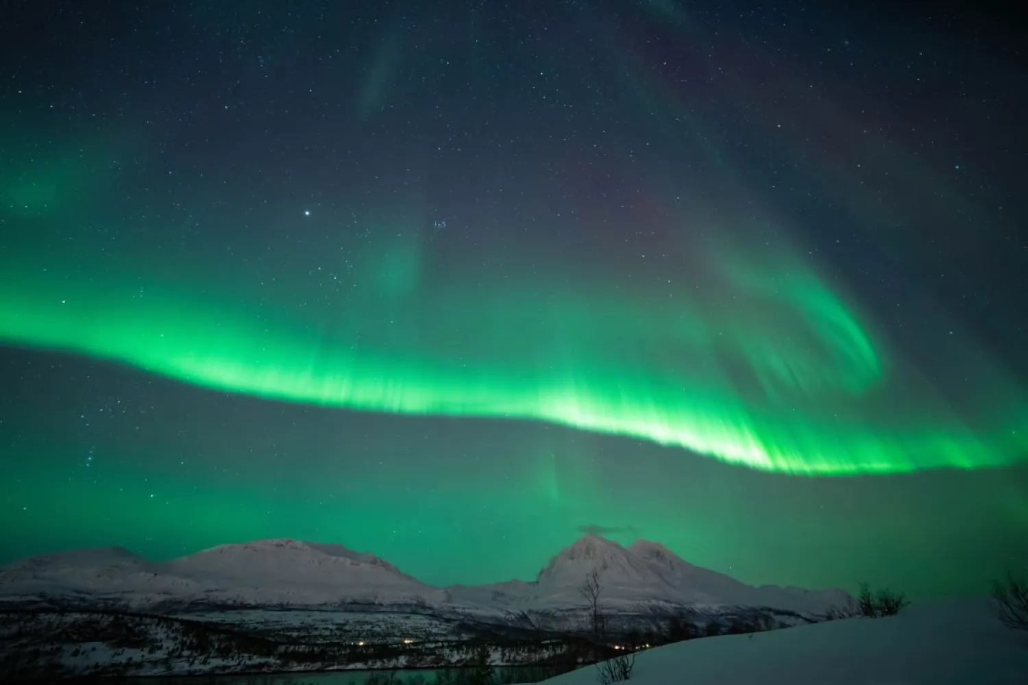 Nordlysjakt – Guidet tur i liten gruppe fra Narvik