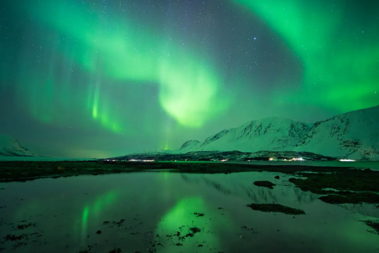 Nordlysjakt – Guidet tur i liten gruppe fra Narvik