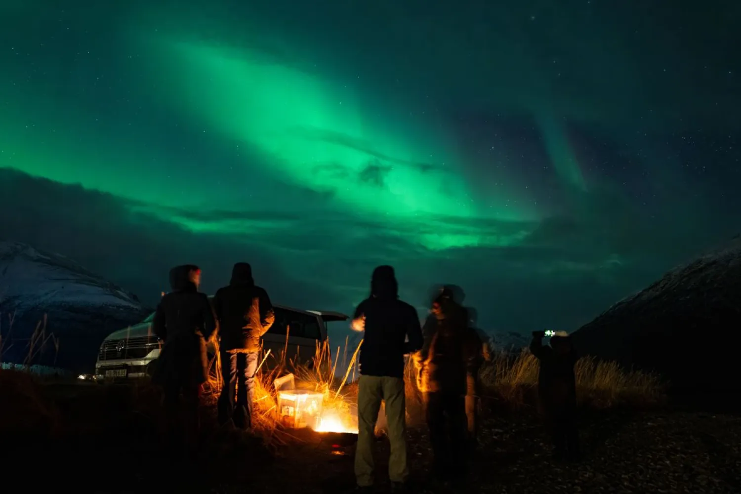 Nordlysjakt – Guidet tur i liten gruppe fra Narvik