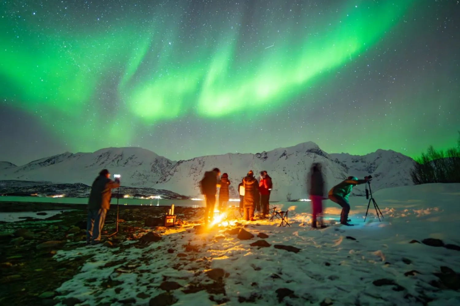 Nordlysjakt – Guidet tur i liten gruppe fra Narvik