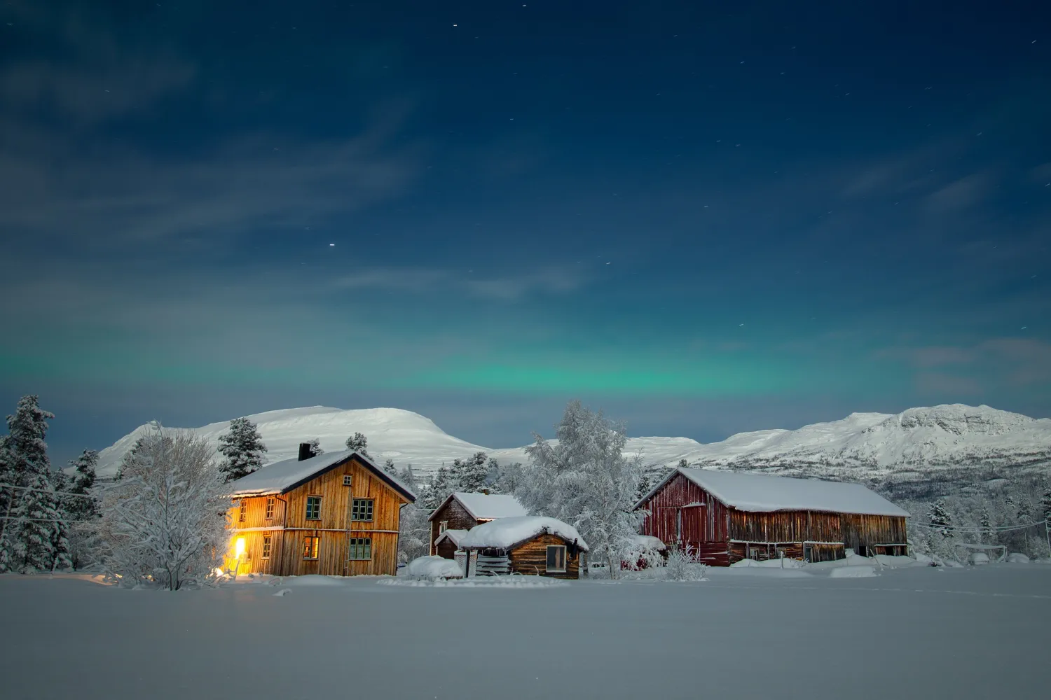 Privat pakke – Husky Lodge og aktiviteter