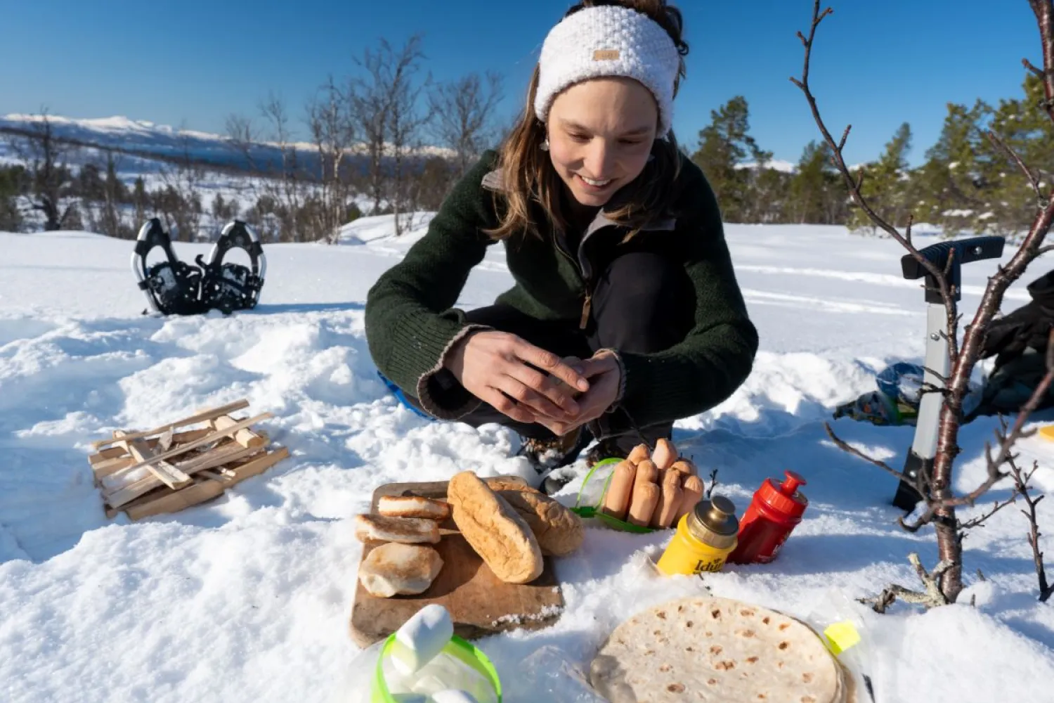Trugetur langs fjorden + lunsj