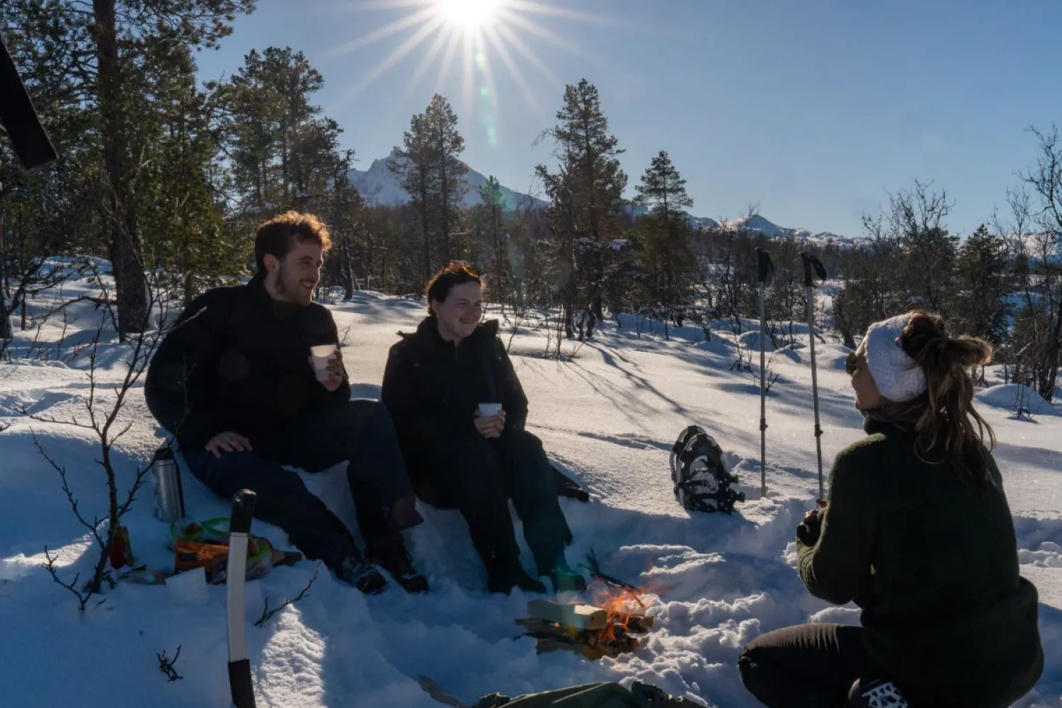 Trugetur langs fjorden + lunsj
