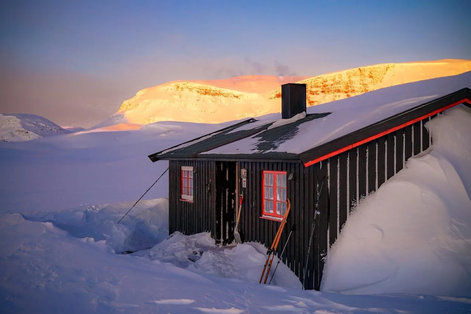 Opplev en reise gjennom Dividalen nasjonalpark med hundeslede