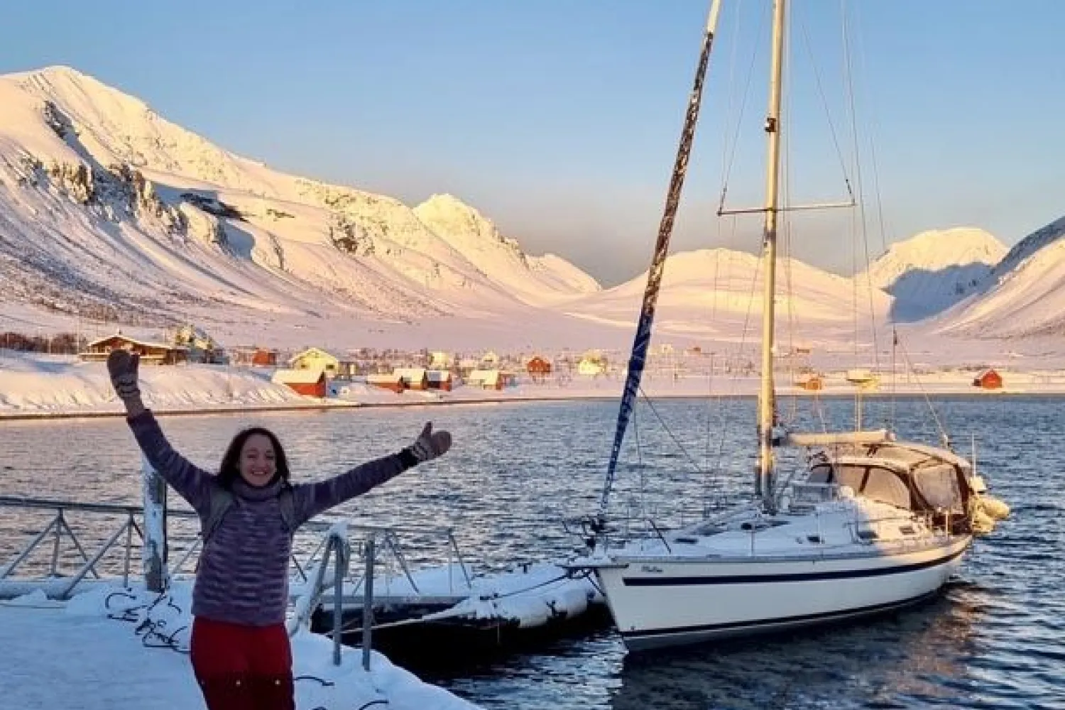Ski, seil og lodge i Reinfjord