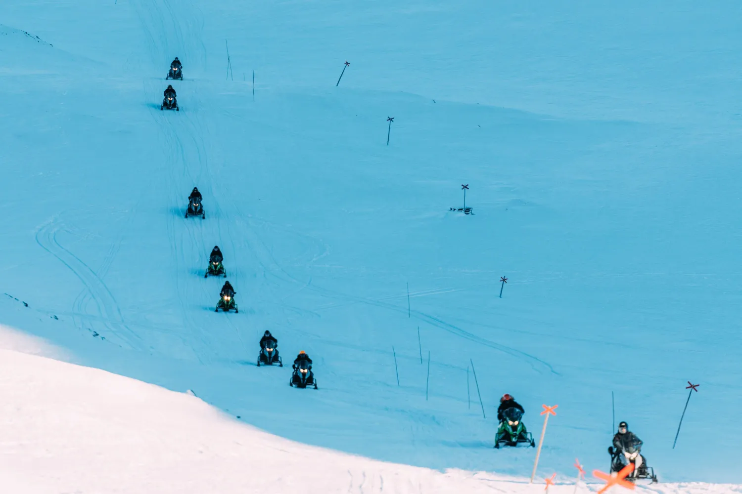 Snøskutereventyr til Låktatjåkko