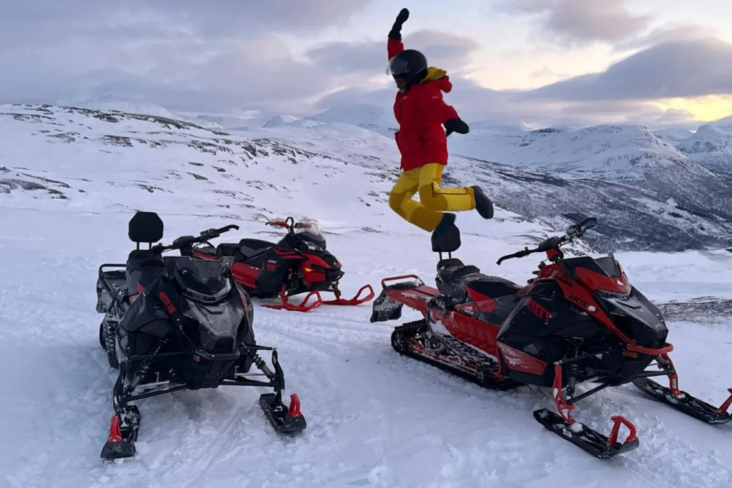 Snøscooter opplevelse