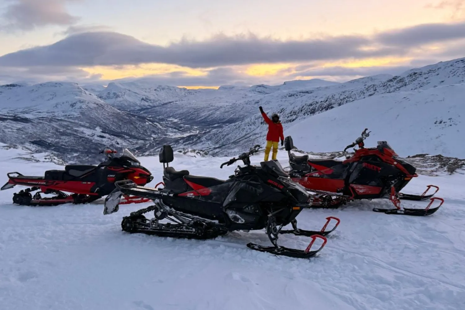 Snøscooter opplevelse