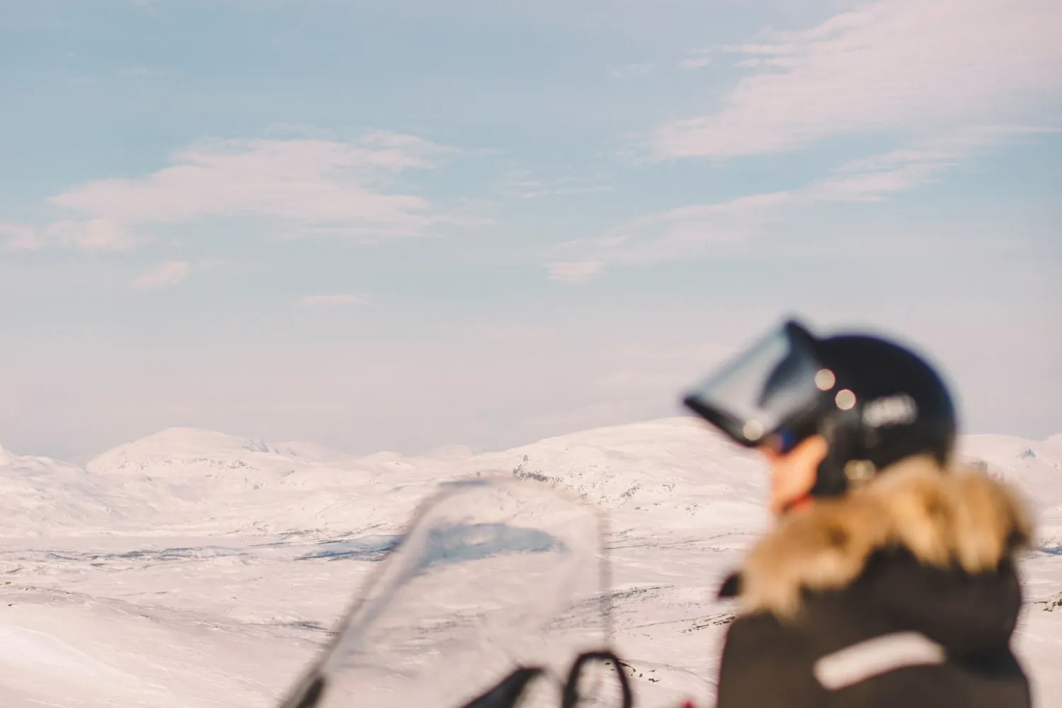 Elektrisk snøskuteropplevelse med Lapland Resorts