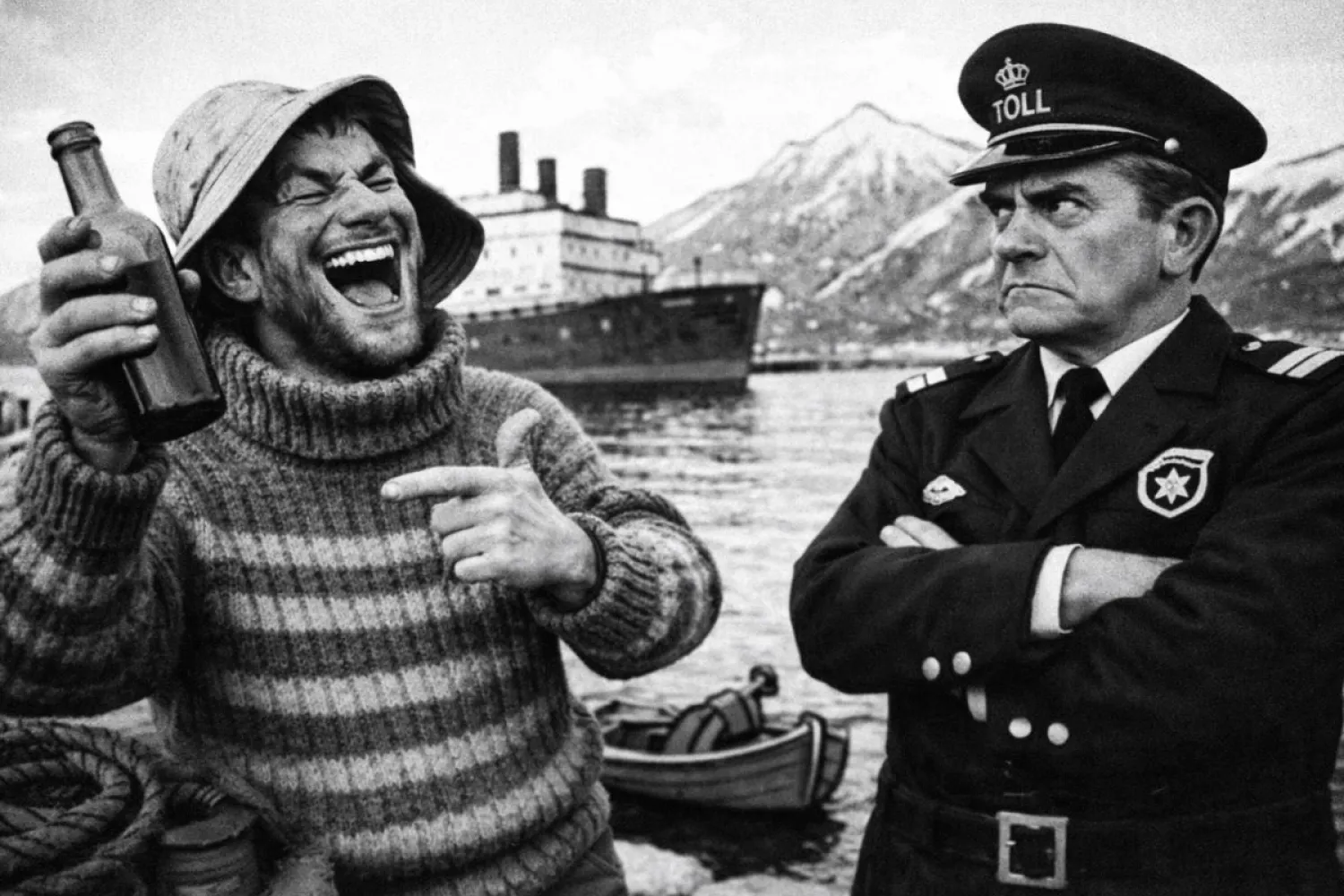 Smuglertur på Narvik havn