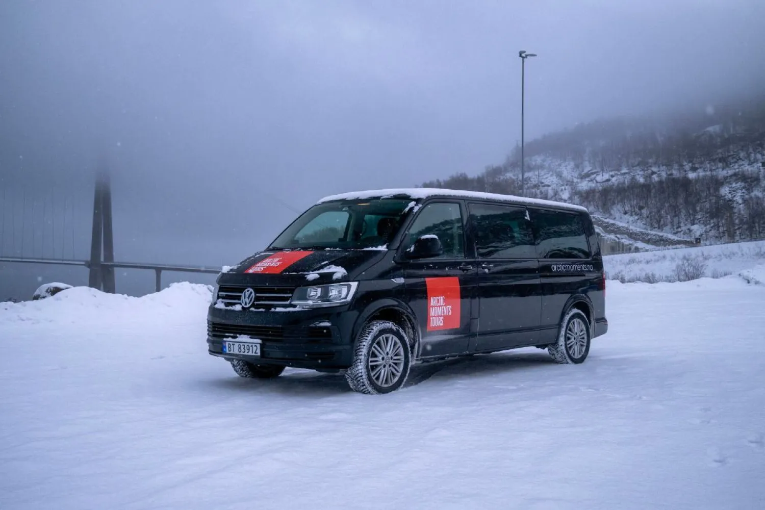 Privat flyplass-transport: Evenes ↔ Narvik