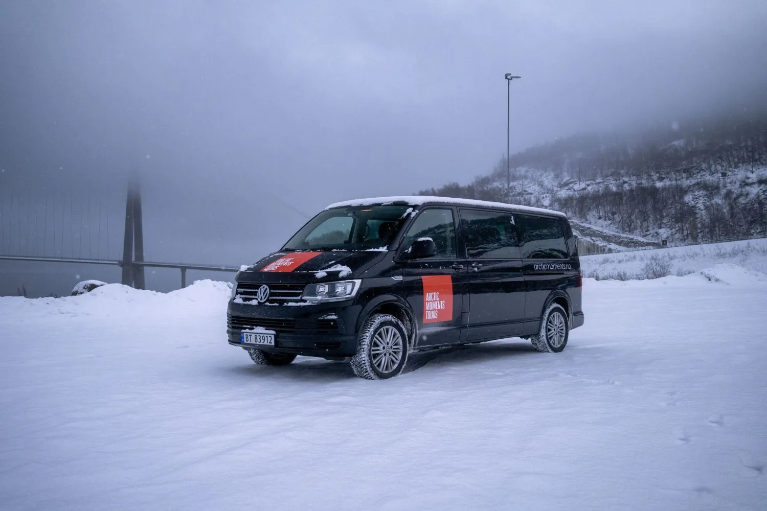 Privat flyplass-transport: Evenes - Narvik