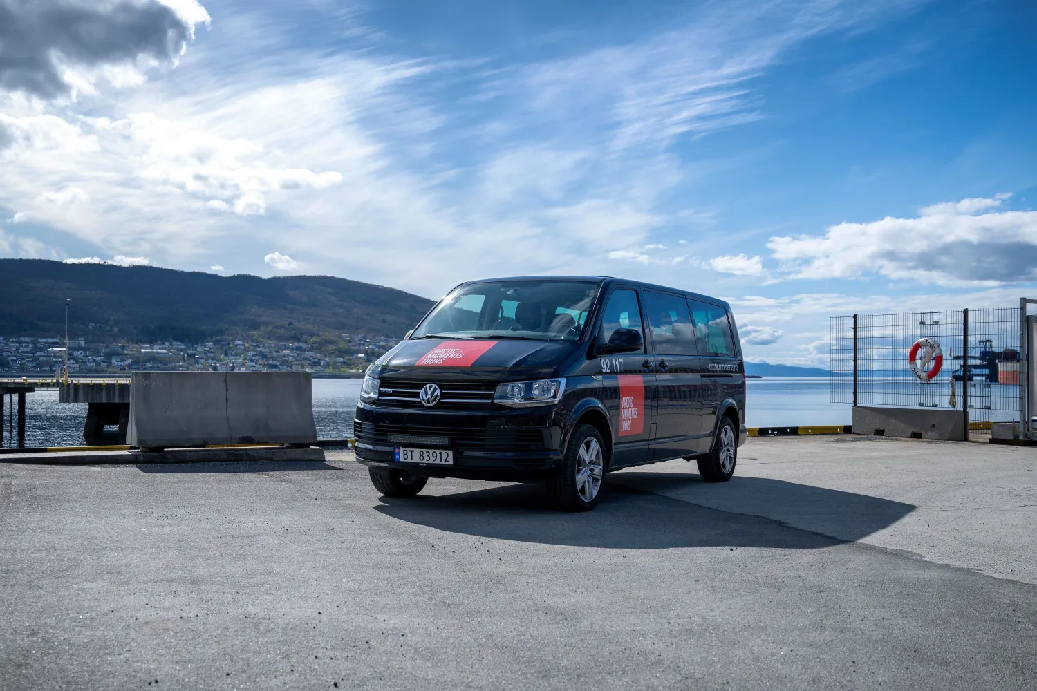 Privat flyplass-transport: Evenes - Narvik