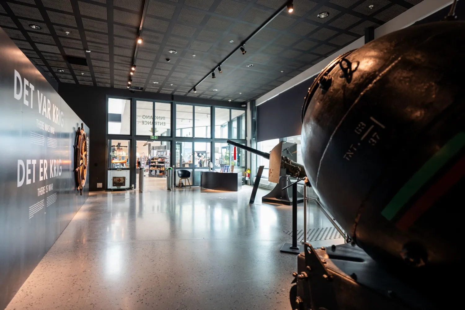 Inngang Narvik Krigsmuseum