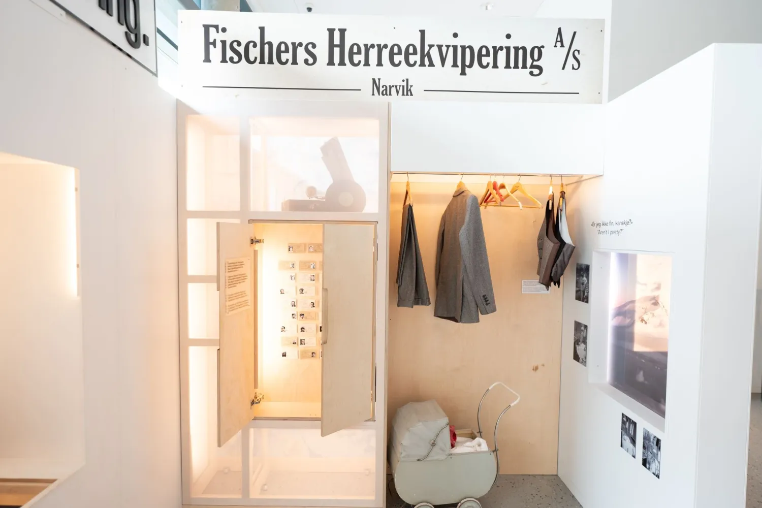Inngang Narvik Krigsmuseum