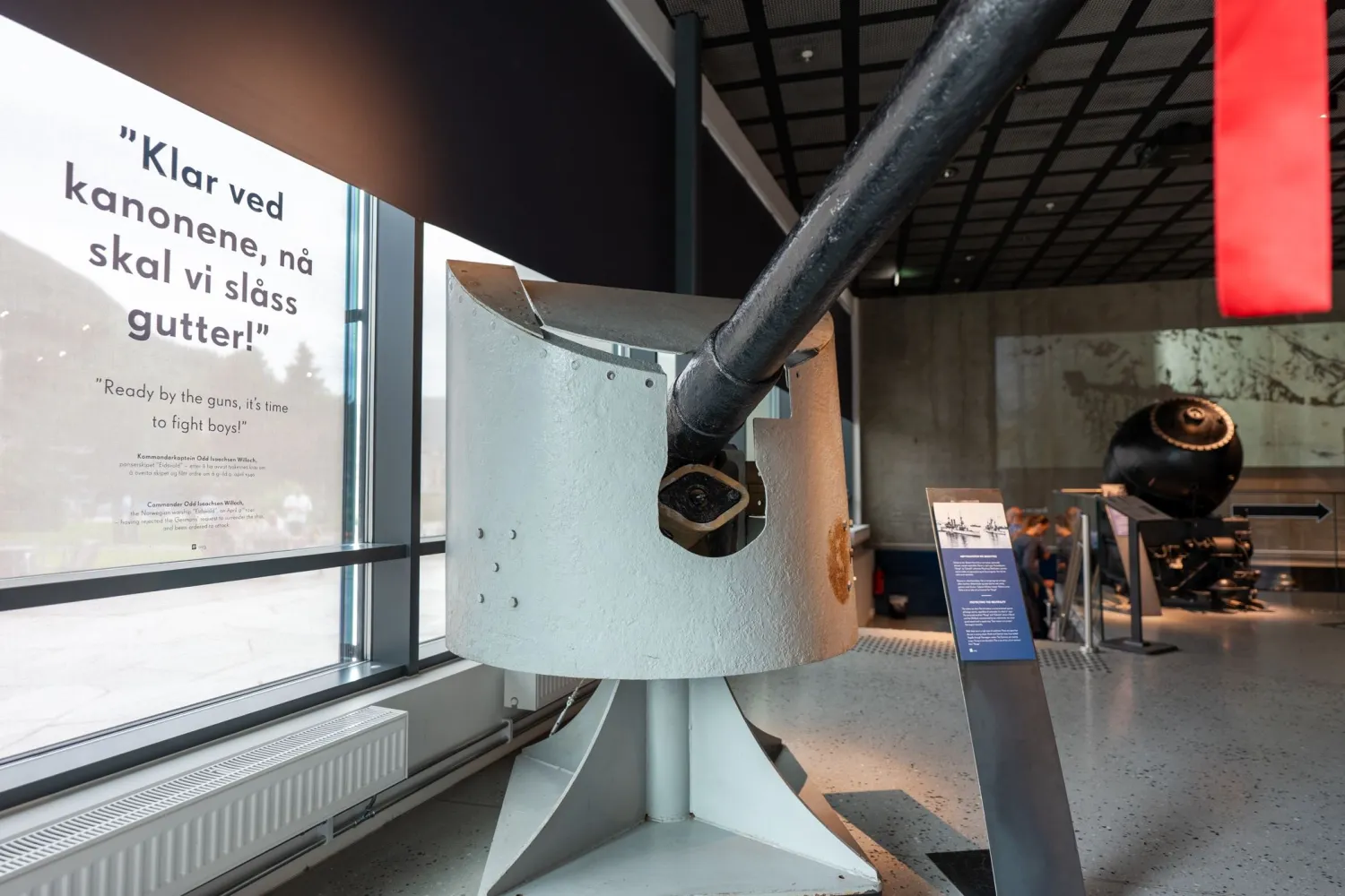 Inngang Narvik Krigsmuseum