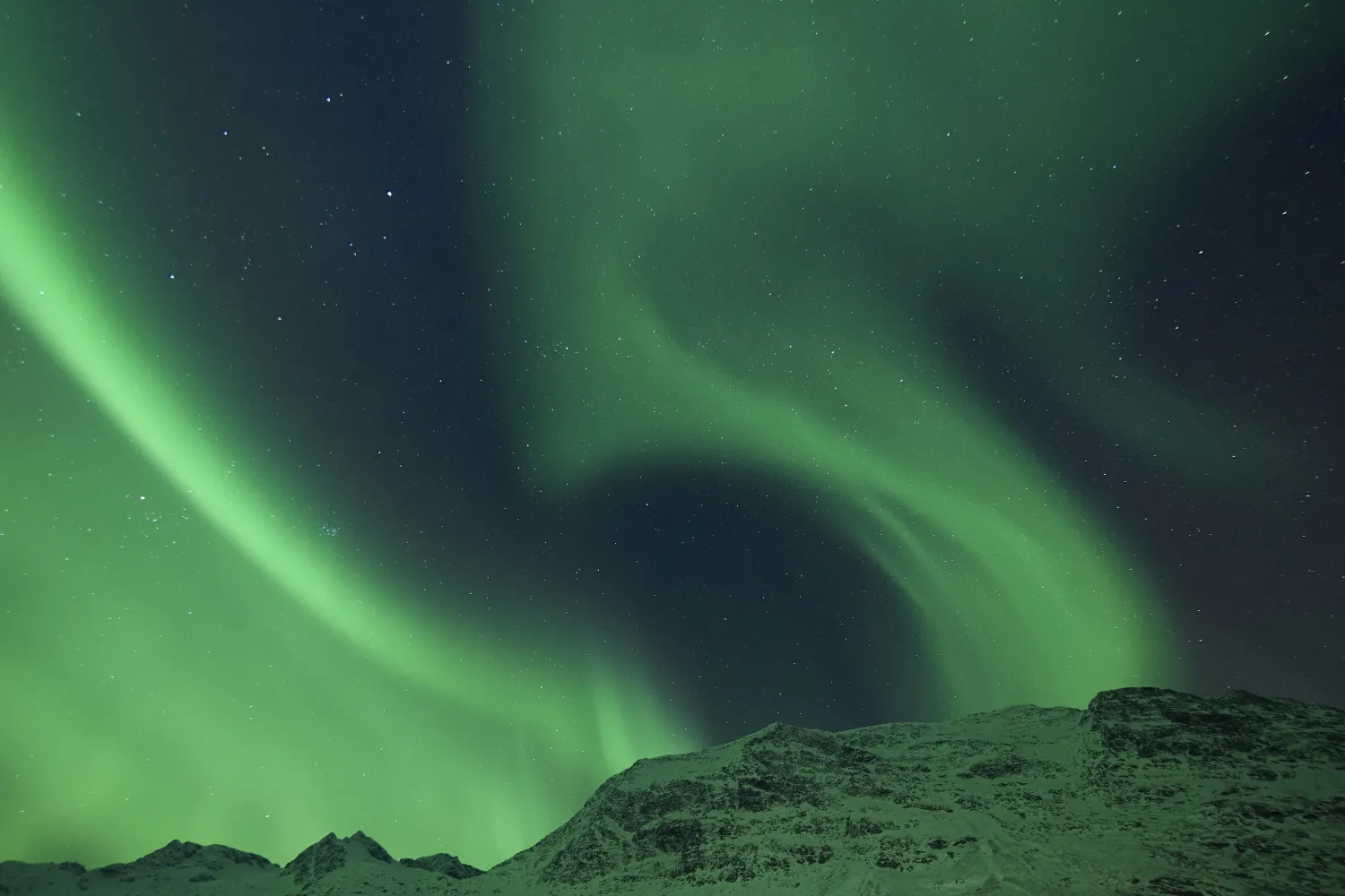 Aurora Chase by big bus from Narvik