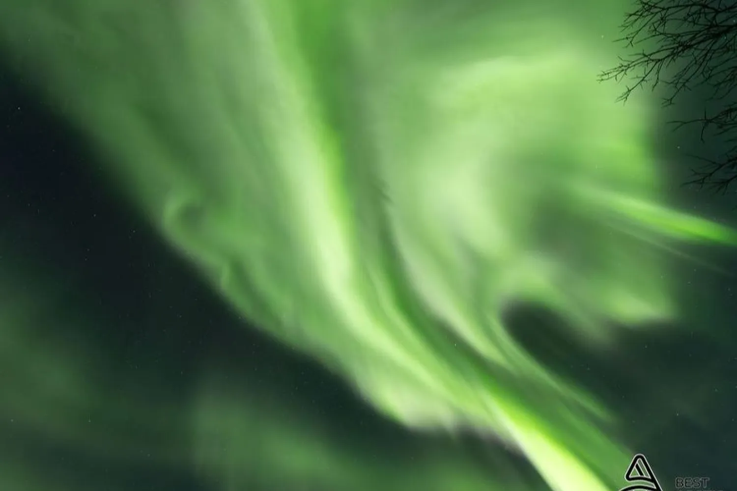 Aurora Chase by big bus from Narvik