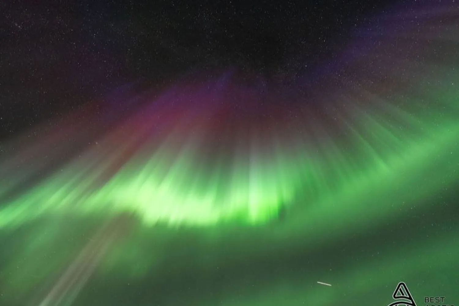Aurora Chase by big bus from Narvik