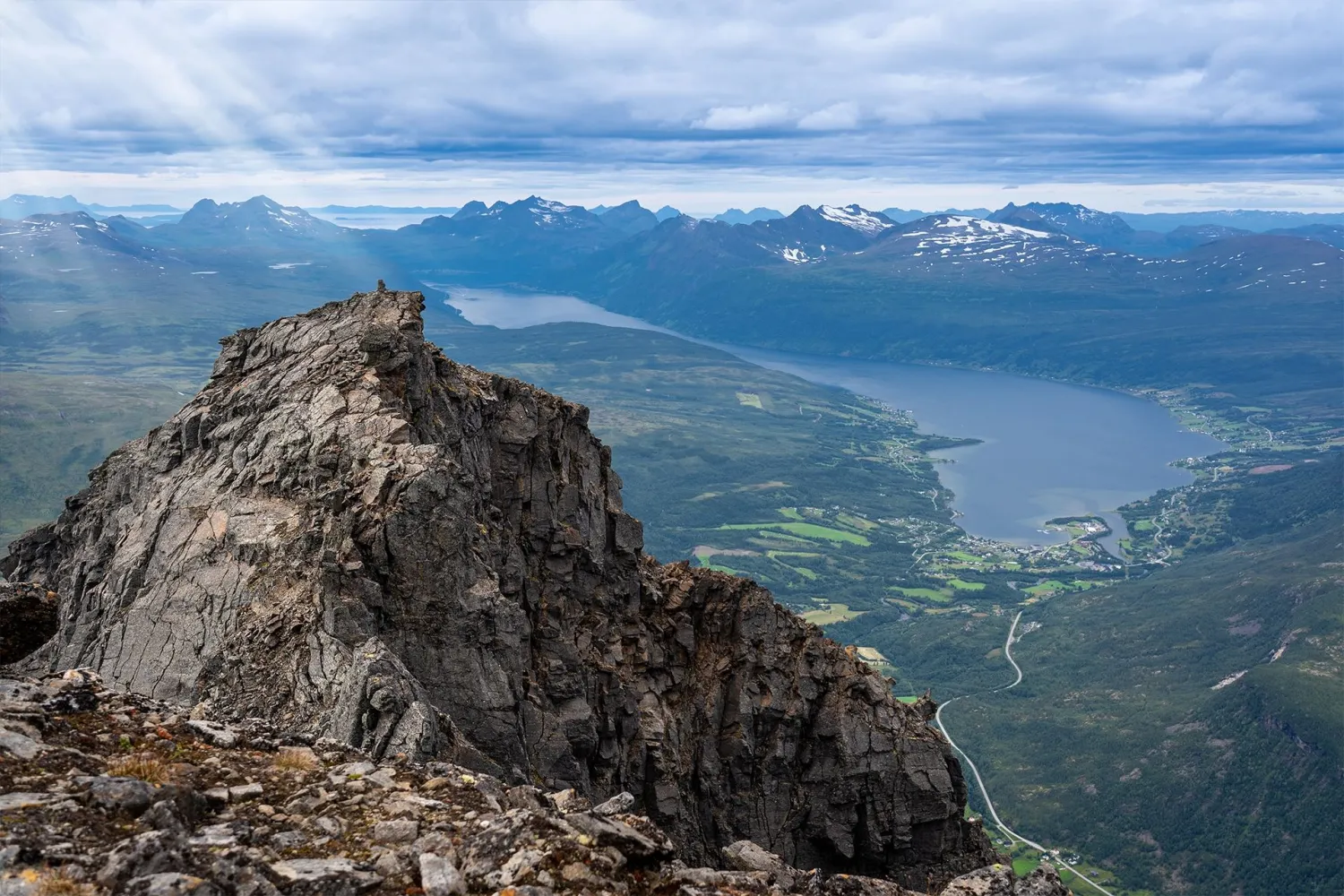 Spanstinden i Lavangen
