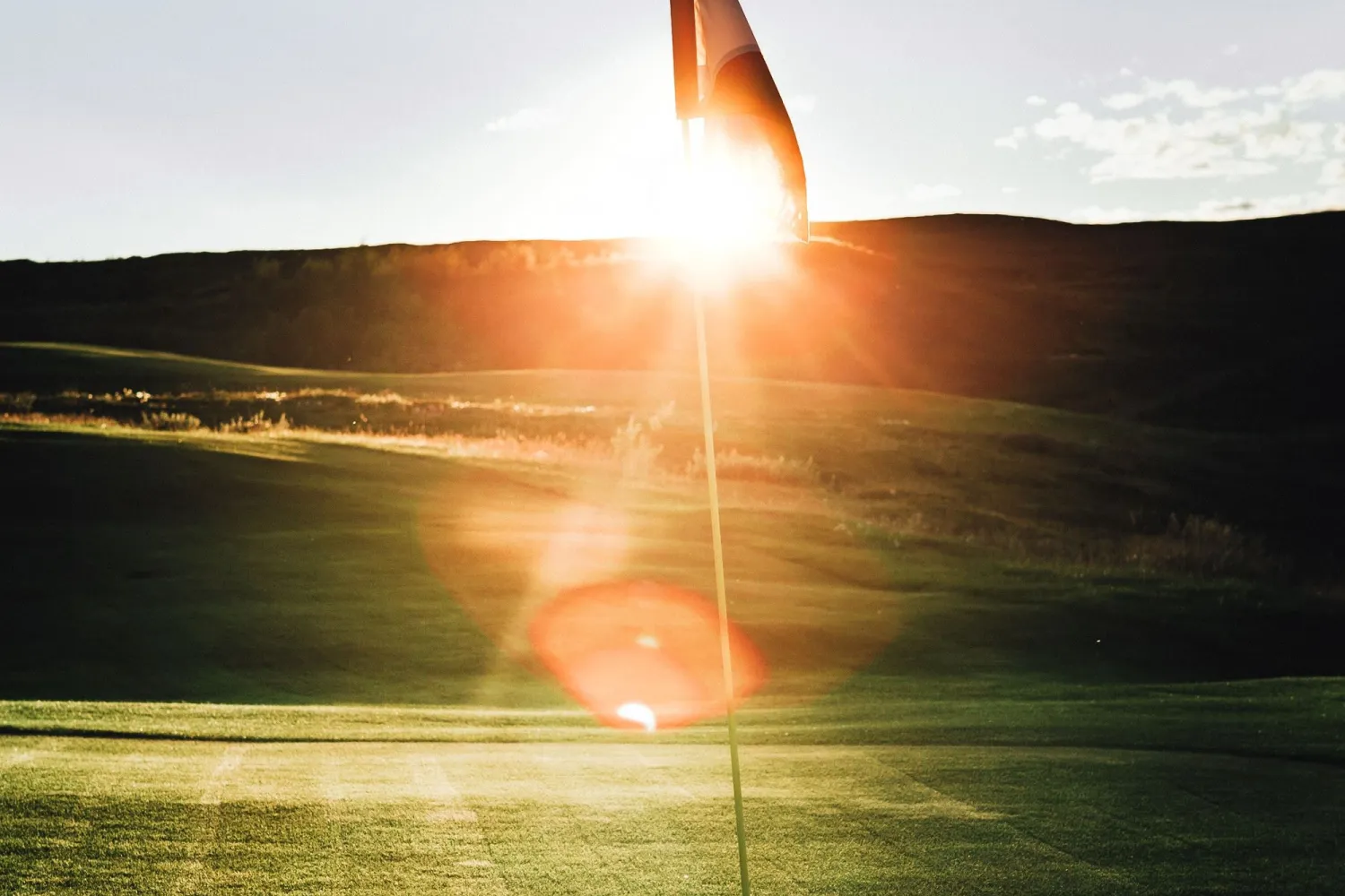 Golf under midnattsolen