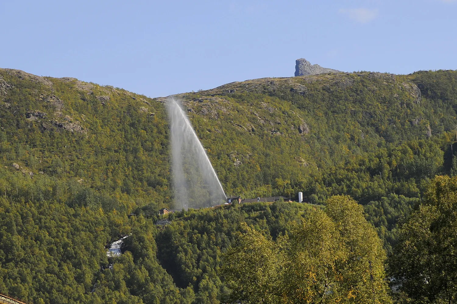 Vannsøylen utsiktspunkt i Narvik