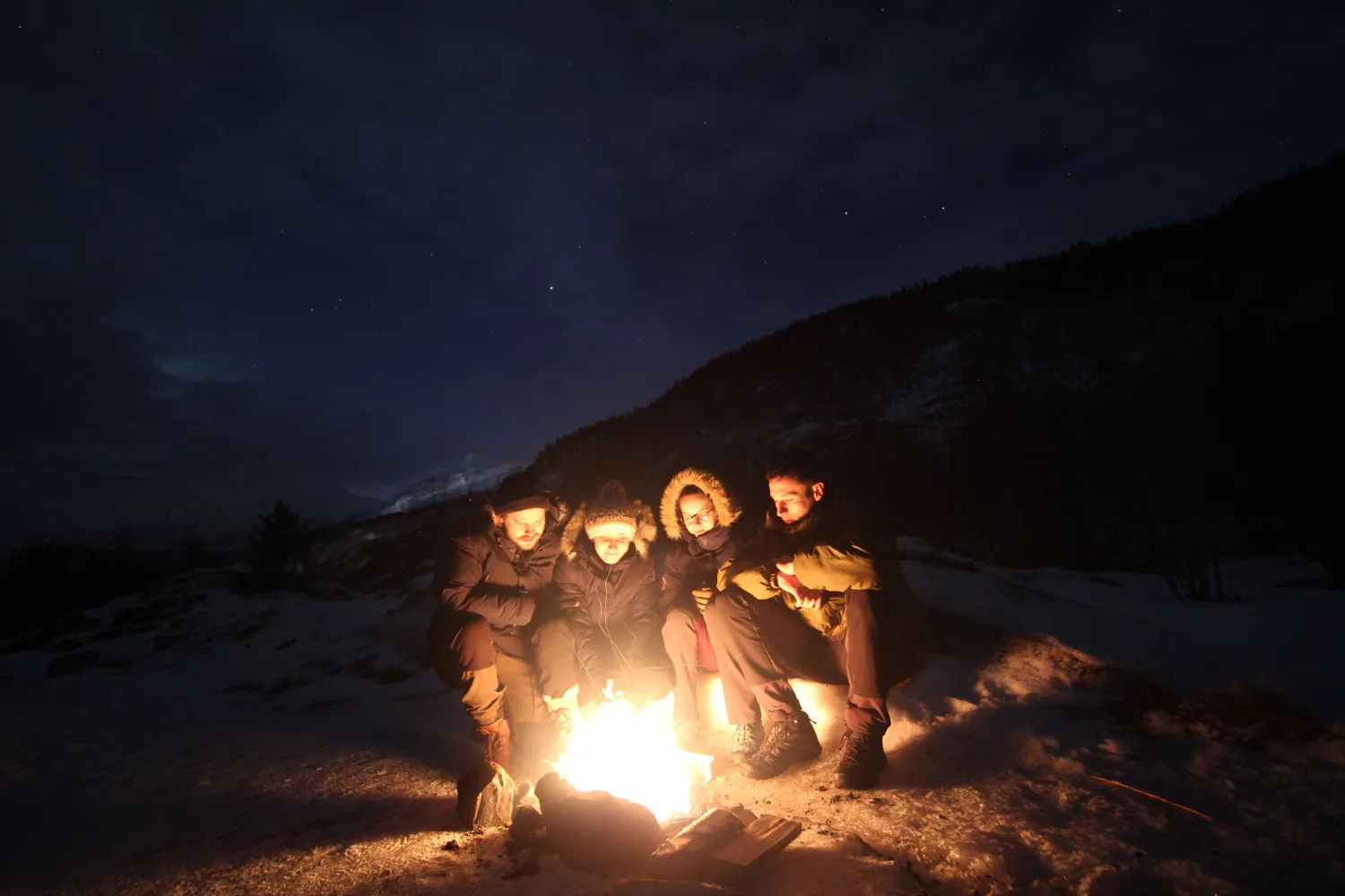 Nordlystur med profesjonell guide
