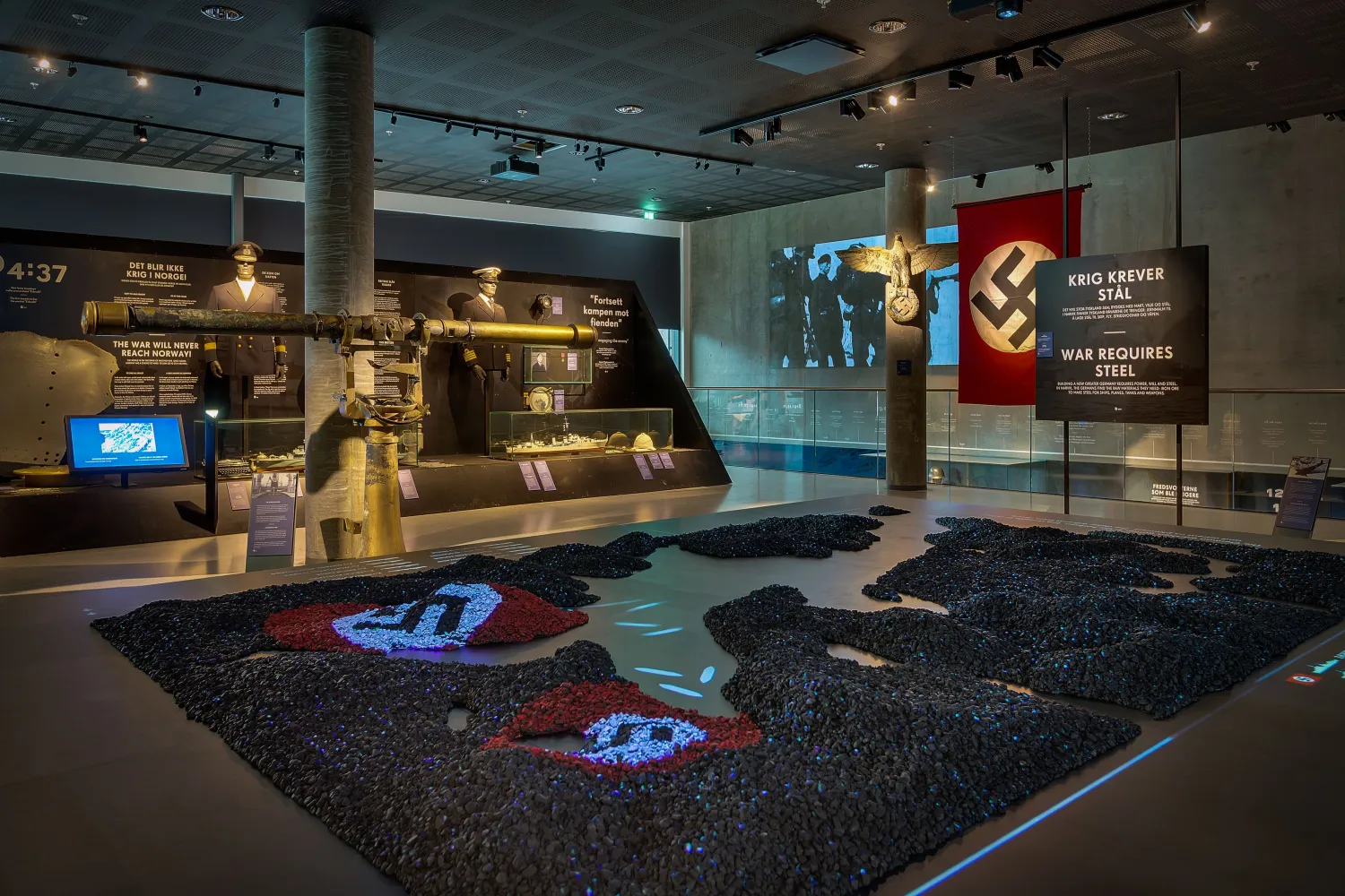 Inngang Narvik Krigsmuseum