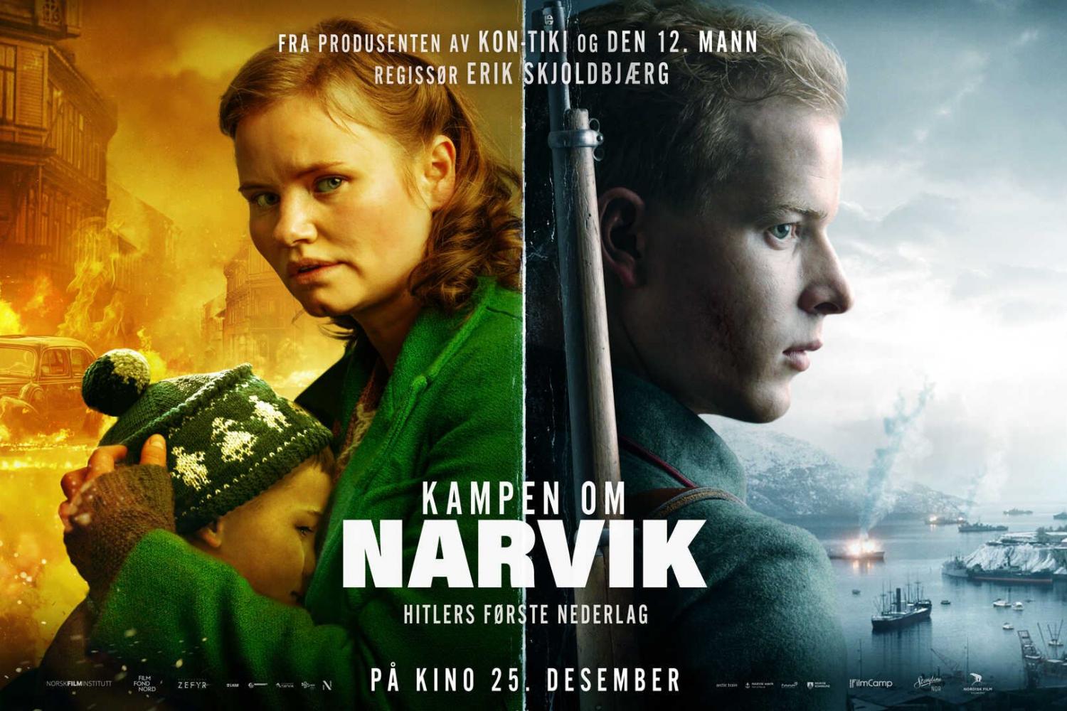  Utendørs verdenspremiere på Kampen om Narvik
