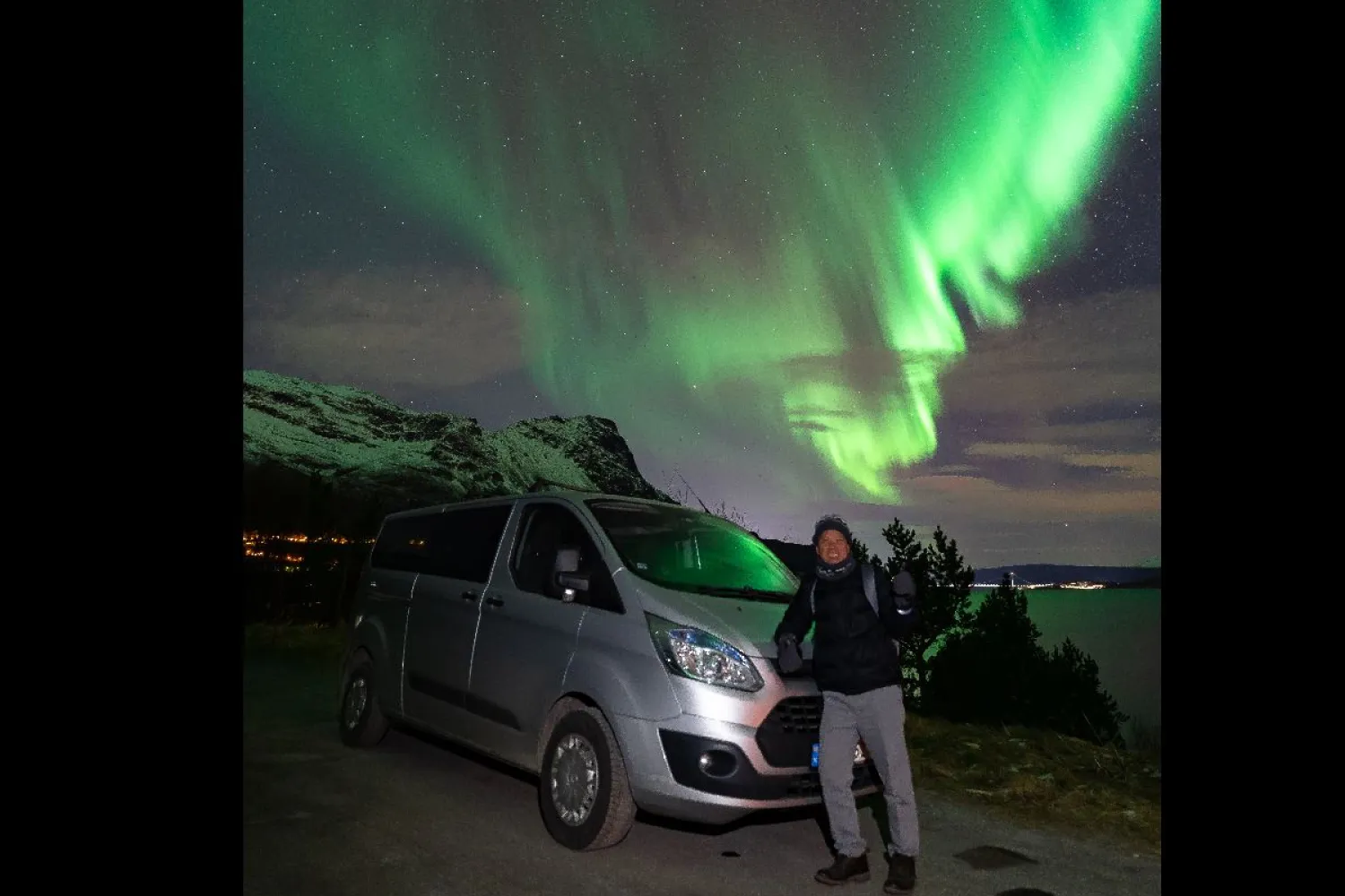 Nordlystur med profesjonell guide