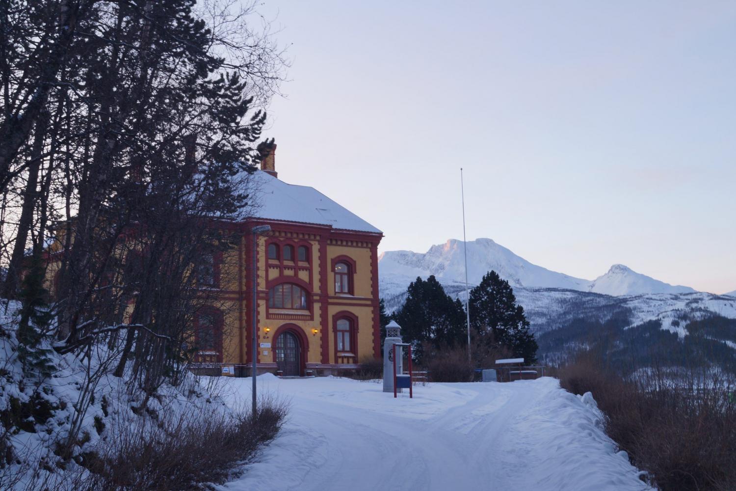 Vinterfestuka på Narvik Museum