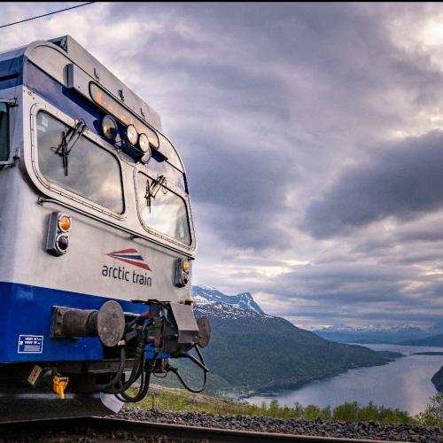 Arctic Train - Abisko