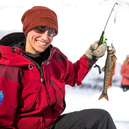Ice fishing
