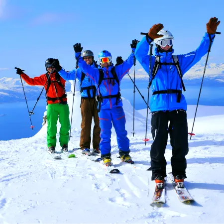 Ski touring