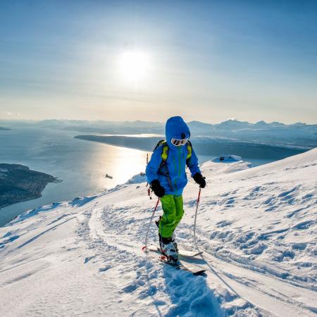 Ski touring Narvikfjellet
