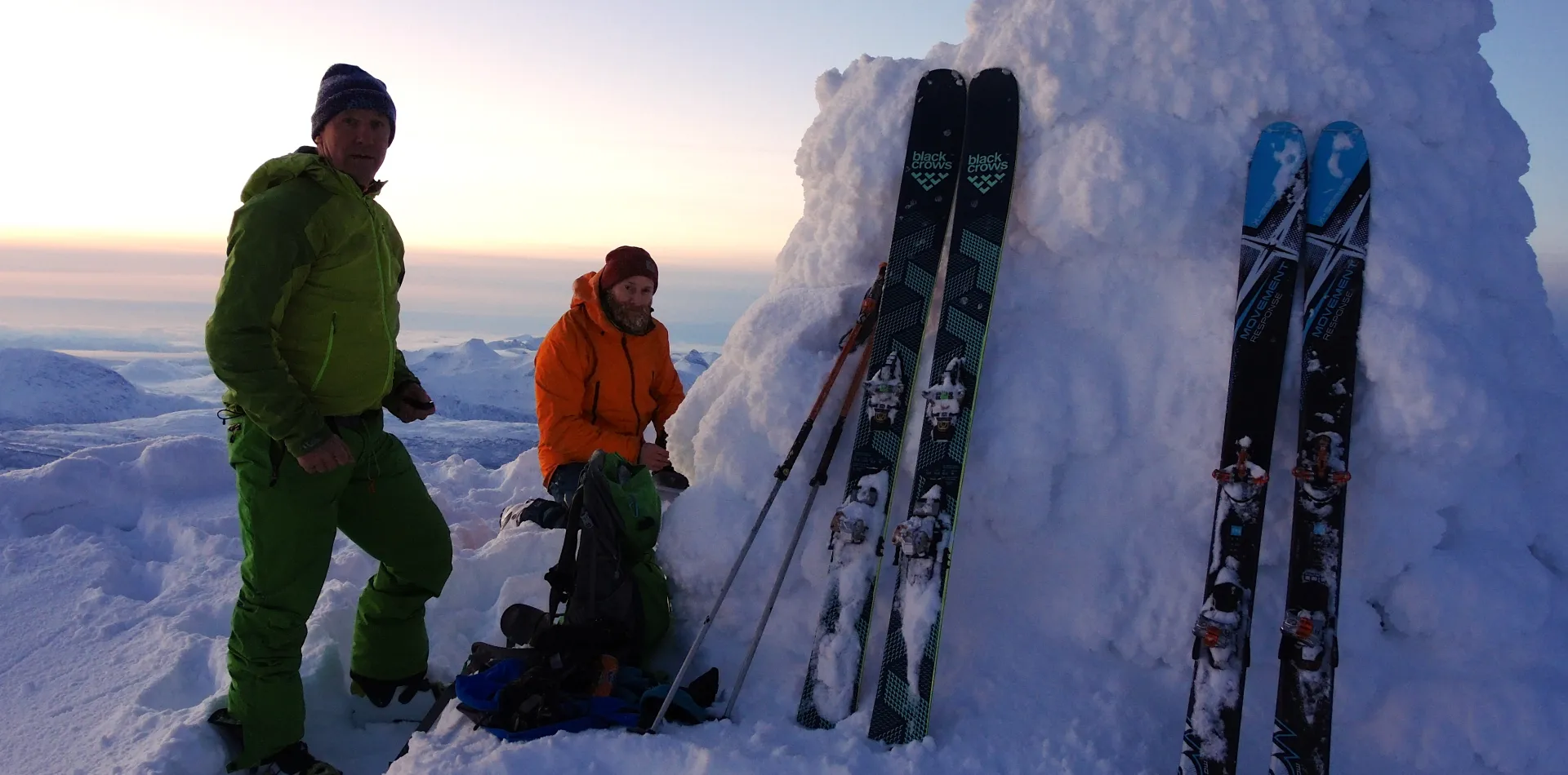 Spanstind Ski touring