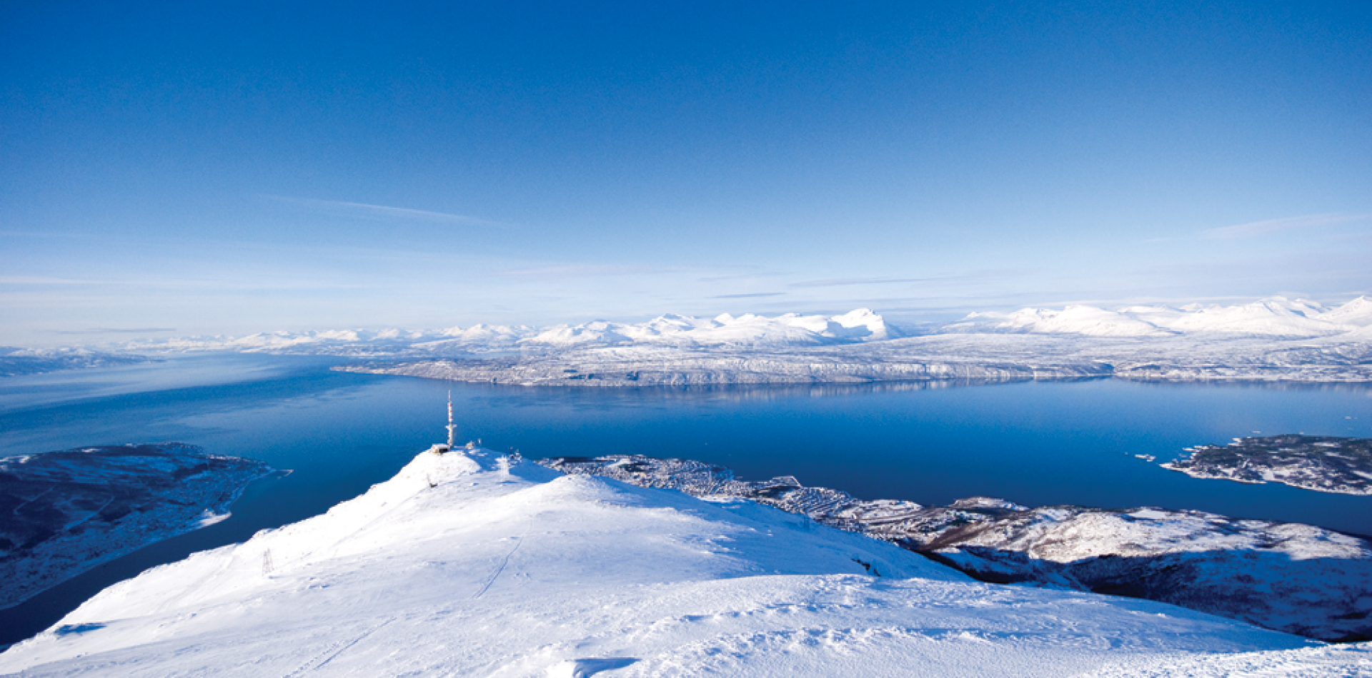 Narvik in wintertime