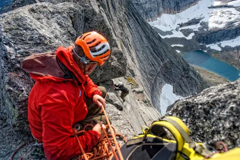 Climbing Stetind