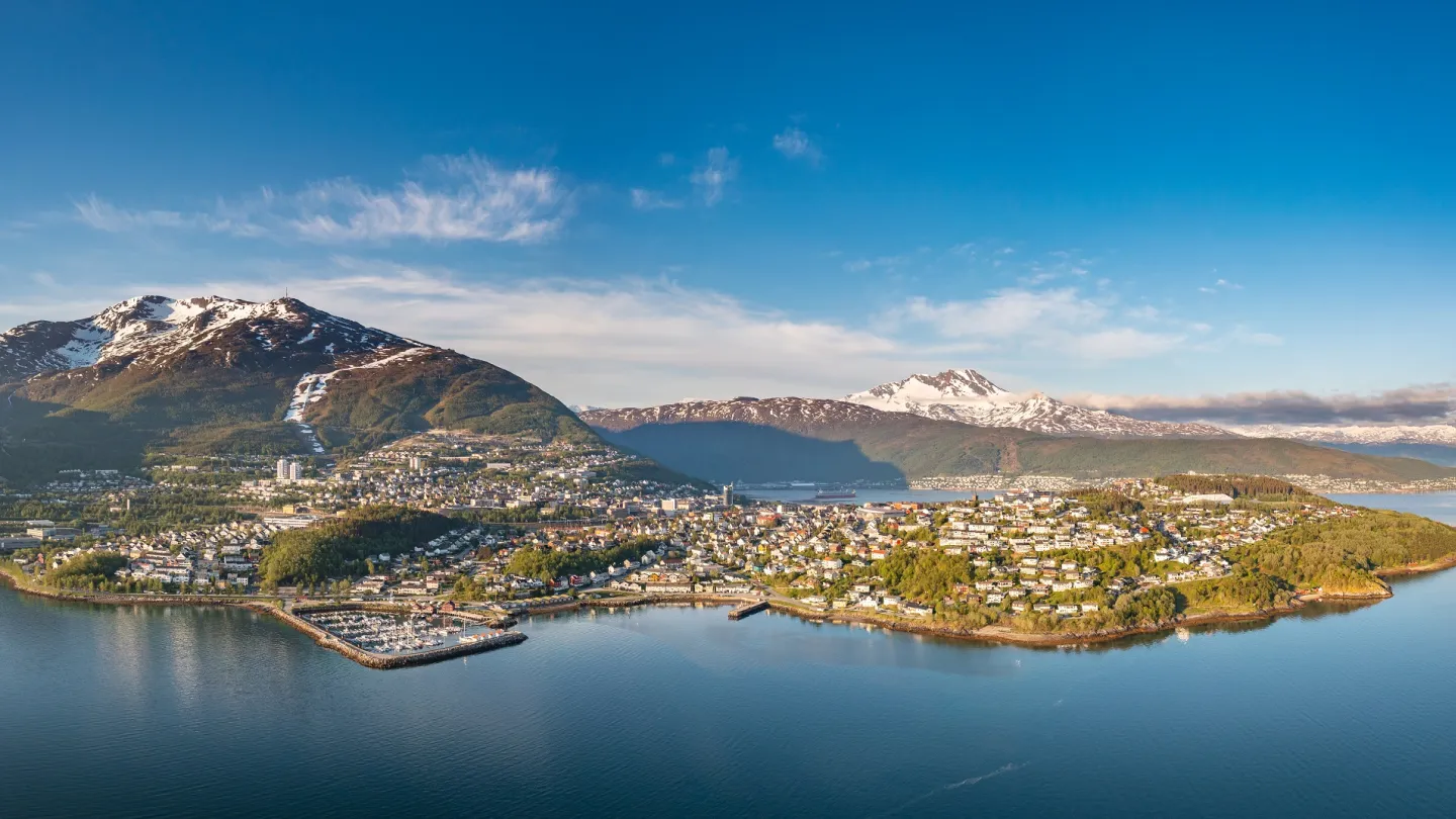 Drone over Narvik