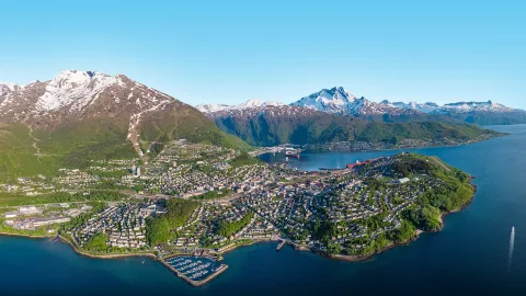 Narvik panorama summer